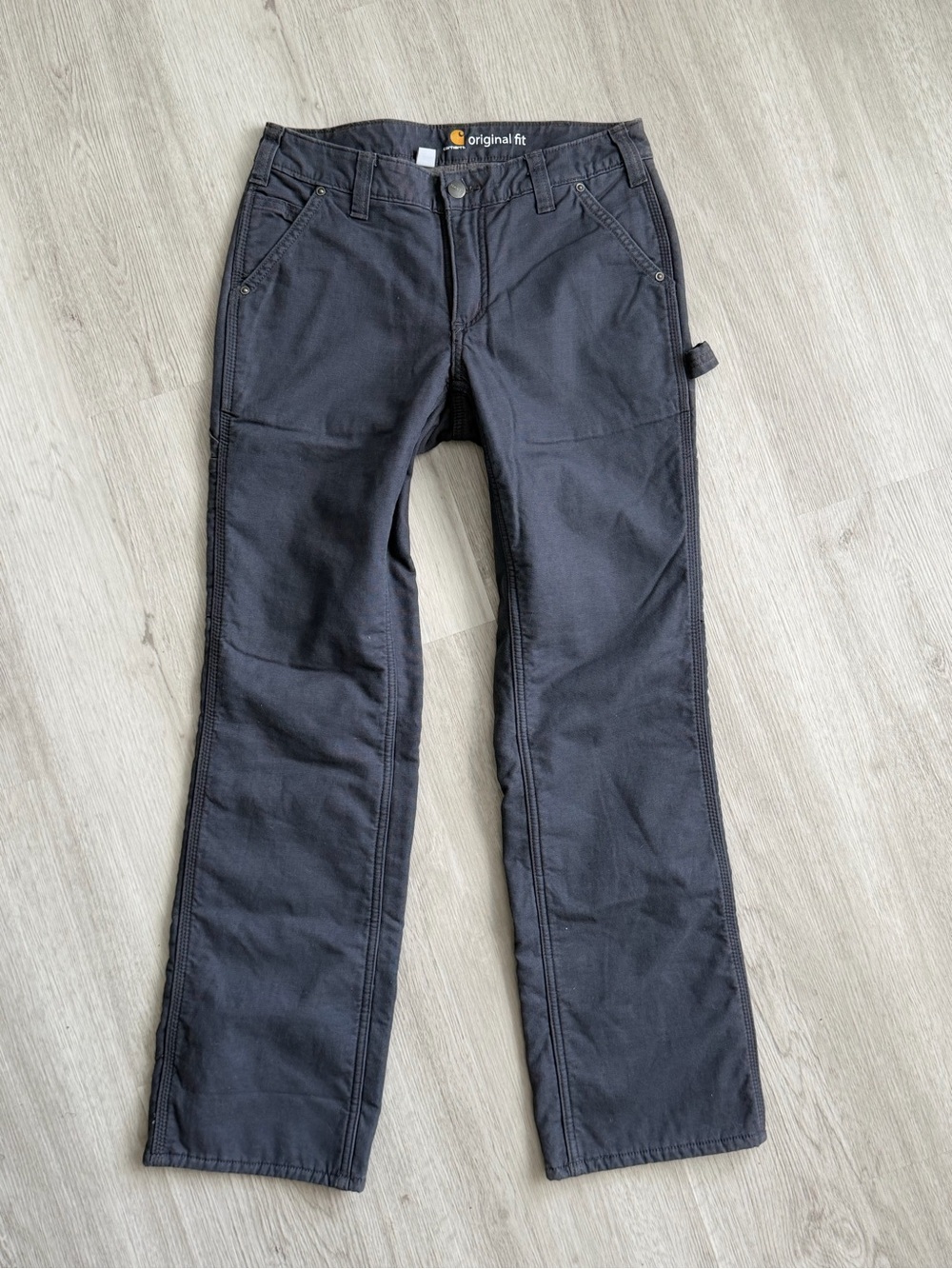 🏷️ NWT Carhartt Women’s Original Fit Fleece Lined Carpenter Pants